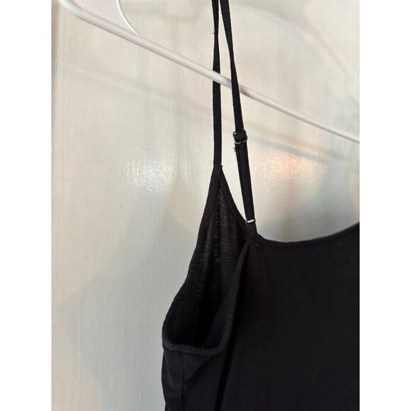 Loft women’s size medium black tank top spaghetti strap - Picture 9 of 9